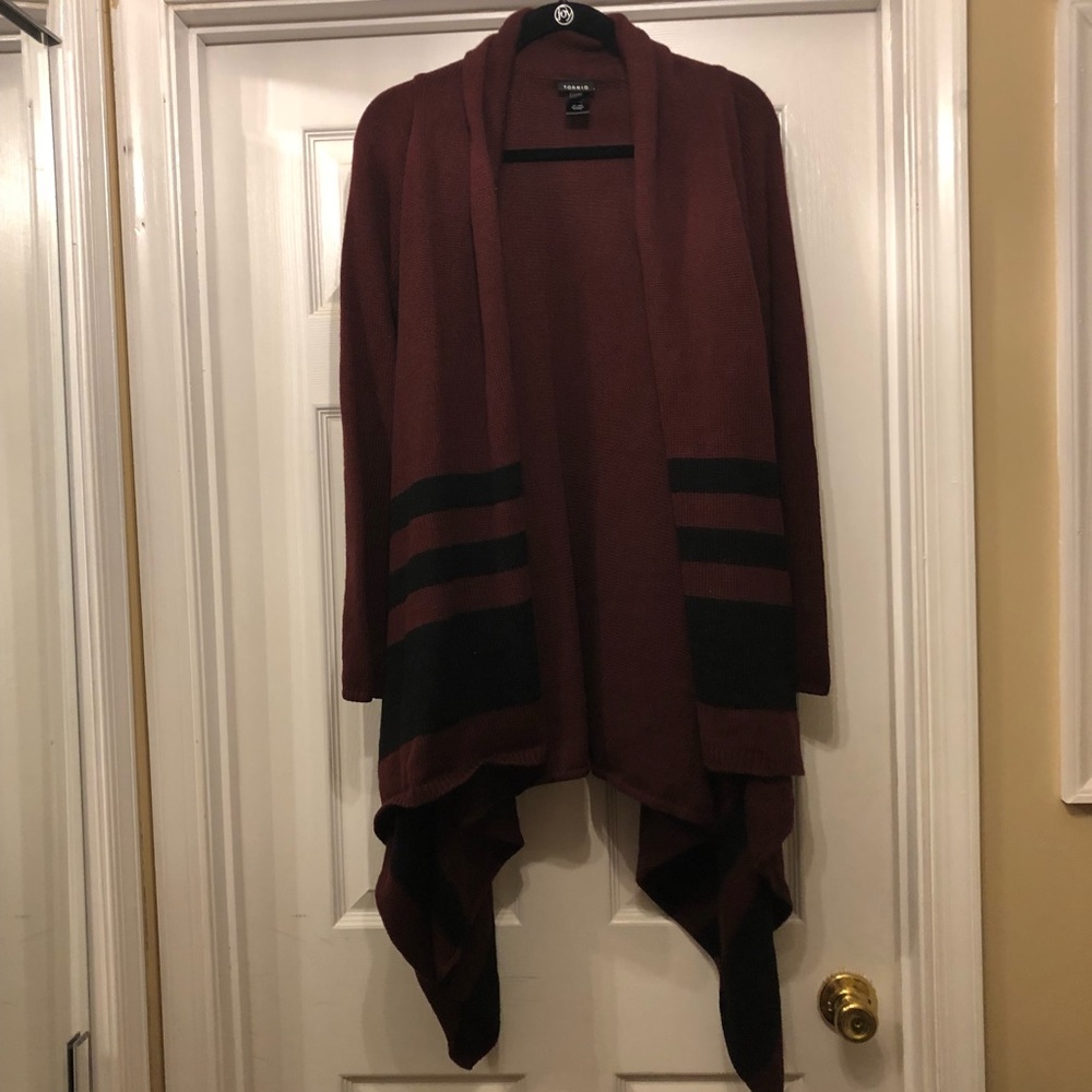 Maroon Torrid Cardigan